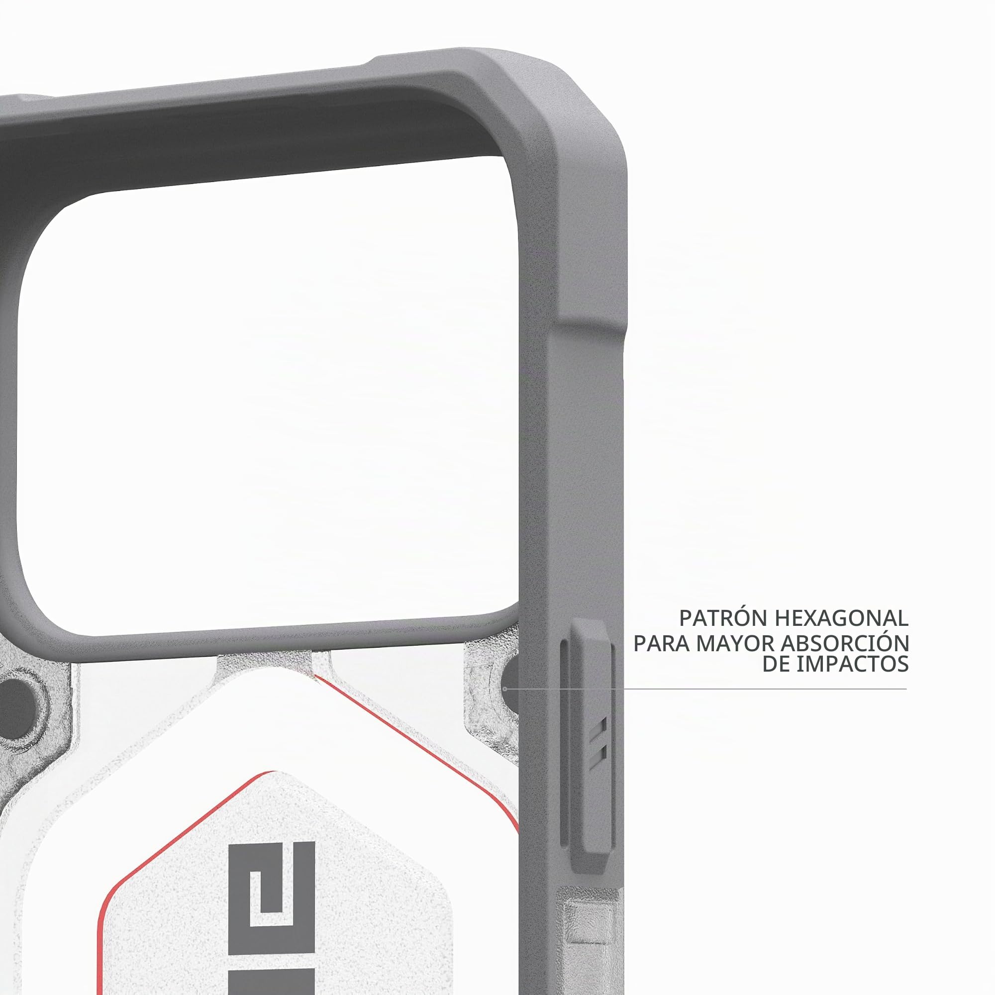 Urban Armor Gear Pathfinder MS Funda + Correa iPhone 17 Pro | Ajuste perfecto | Resistencia a caídas de 5,4 m | Módulo magnético | Bordes elevados | Todos los puertos accesibles