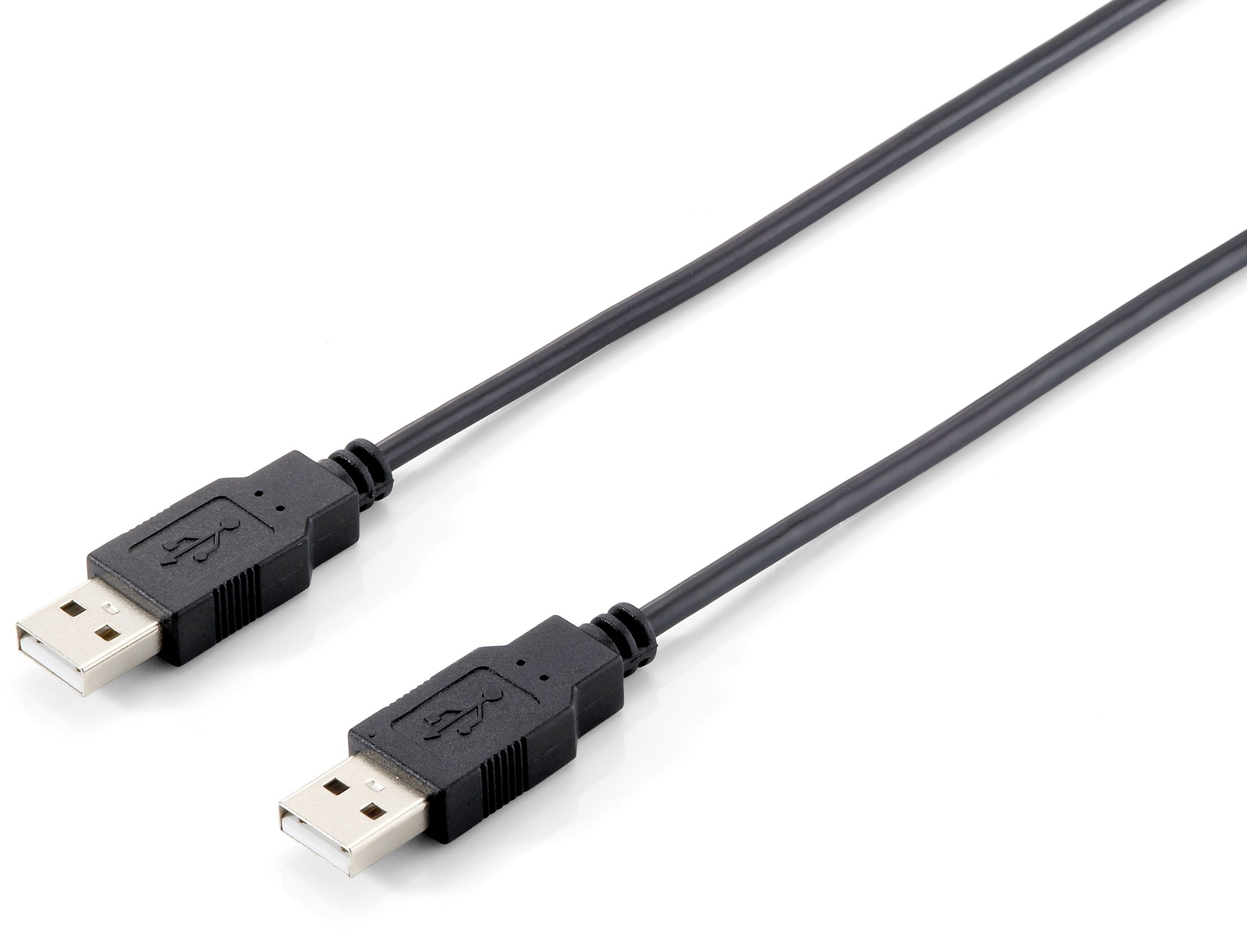 E-Quip equip USB 2.0 cable A-plug/A-plug black 3,0m