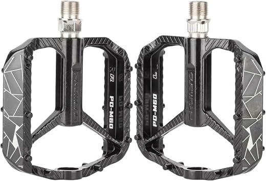 Yellowfin Ultralight Aluminium Alloy Mountain Bike Pedals with 3 Sealed Bearings, Anti-Slip Platform, Lightweight 157g MTB...