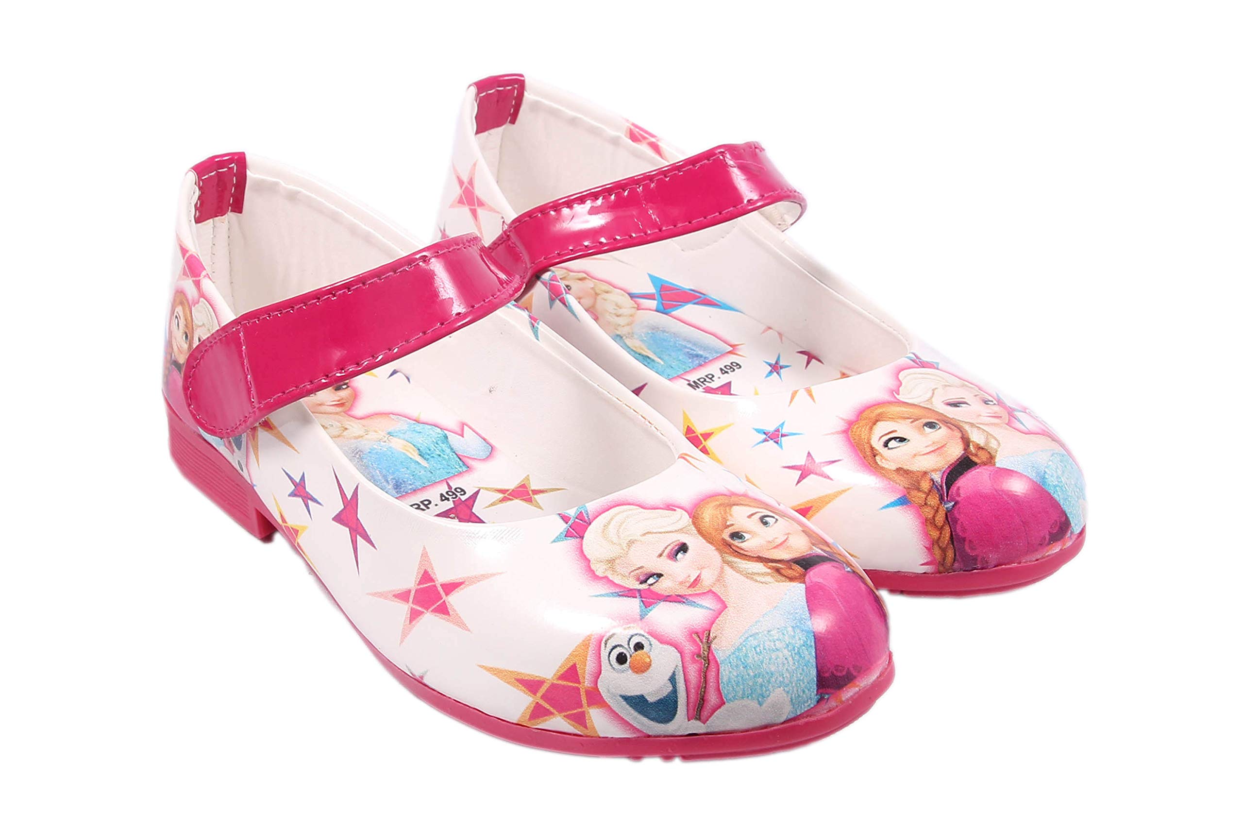 Rgk's Baby Girls Mary Jane Shoes - (3-3.5 Years, Pink)