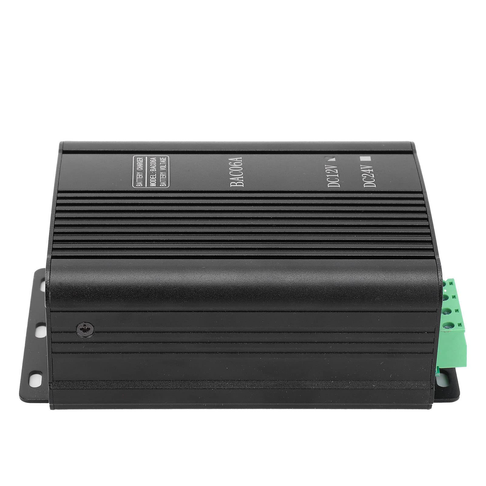 Fafeicy DC12V 6A Batería del Generador, Aleación DE Aluminio BAC06A AC100-240V Cargador DE Cargador, Protección DE Memoria DE Cortocircuito Sobrecargado (DC12V6A)