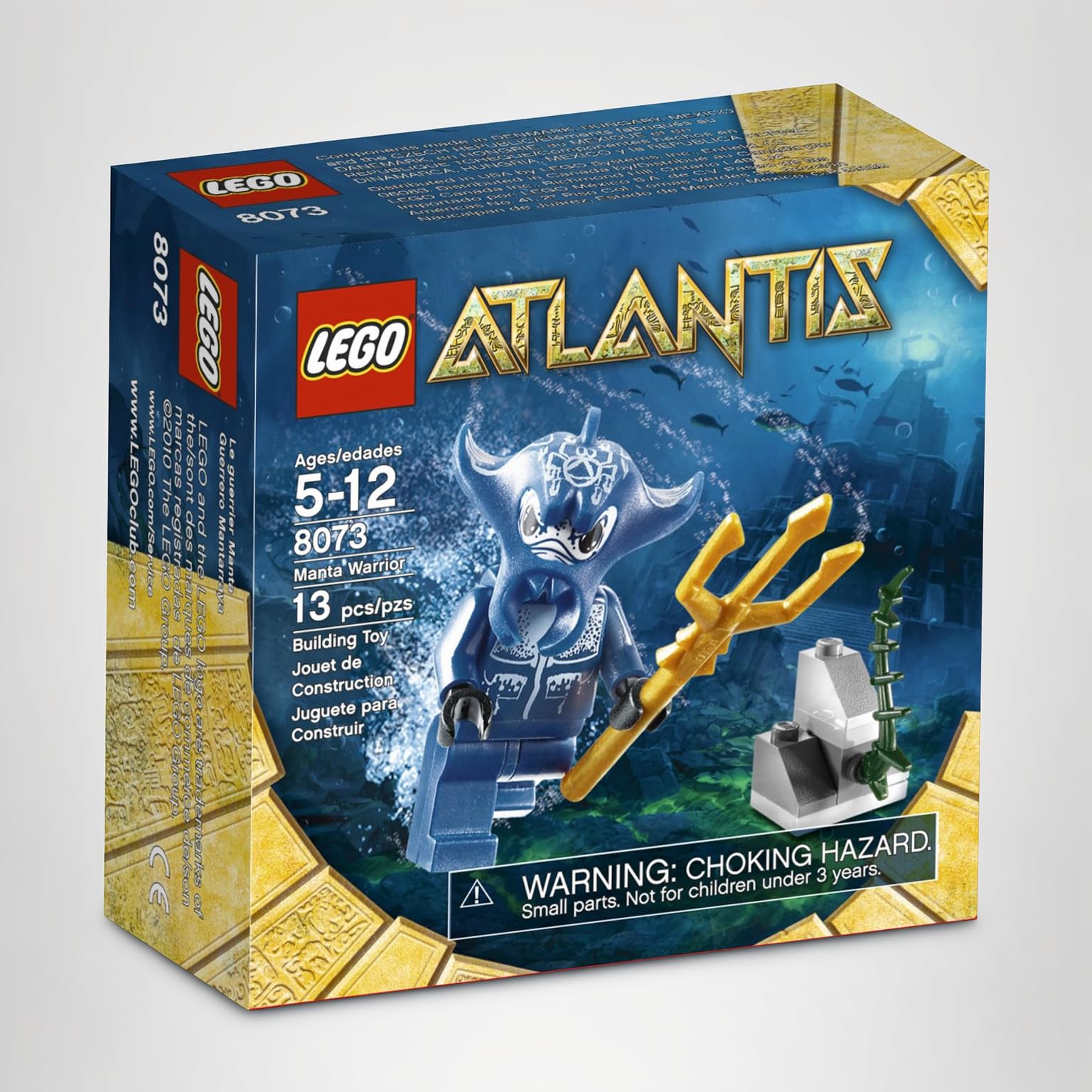 Amazon.co.jp: LEGO 8073 Manta Warrior レゴ アトランティス エイ人間