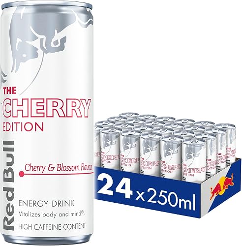 Red Bull Cherry Edition Energy Drink 250 ml (Pack of 24)