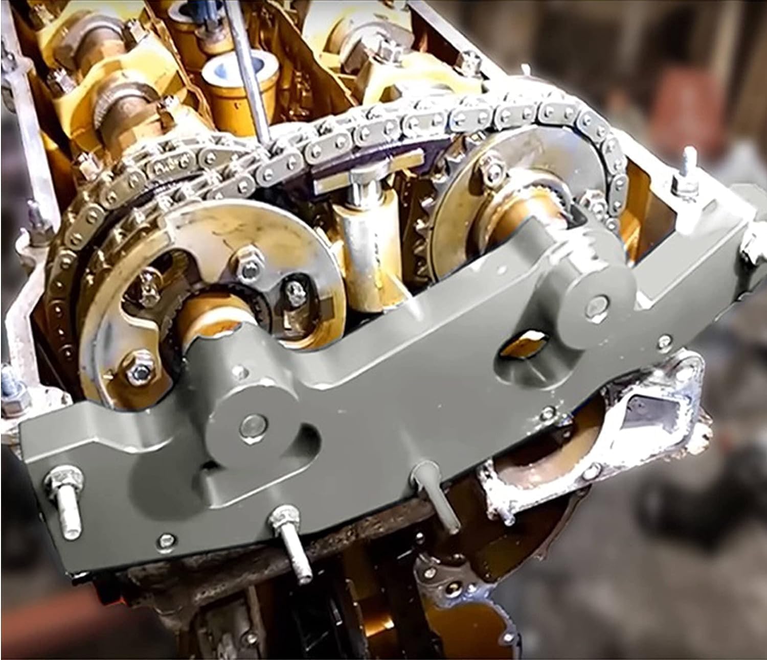 カムシャフト タイミング ロック ツール キットは、BMW 6 気筒 M52 M52TU M54 M56 エンジンに適合します。ダブ