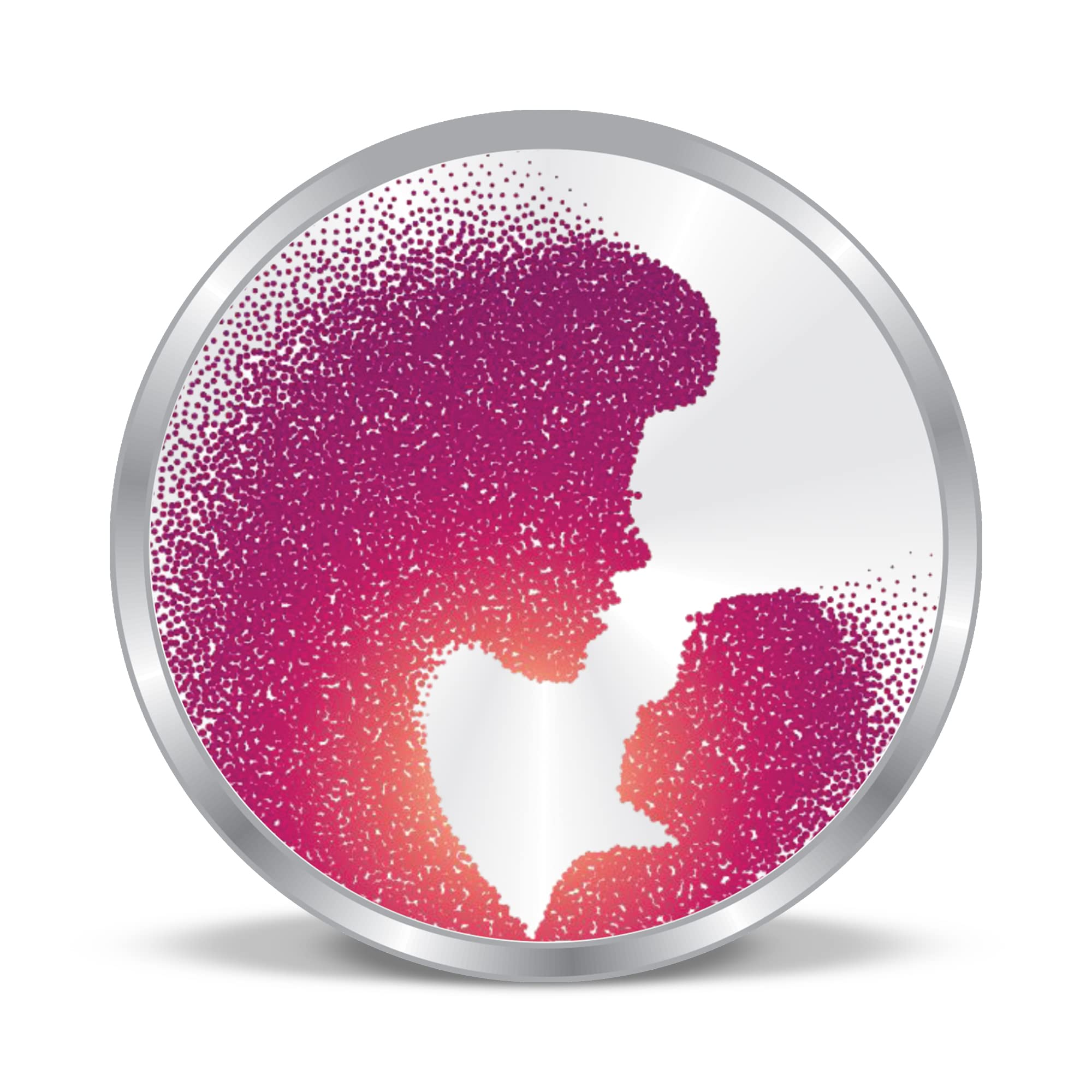 Precious Moments BIS Hallmarked Silver Coin World Best Mother Colorful Design 999 Pure With Premium Mother's Day Gift Box-image-40