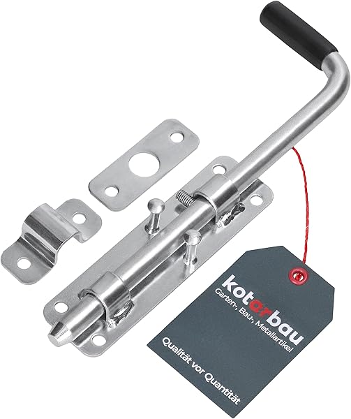 KOTARBAU Galvanized Steel Door Latch 22cm