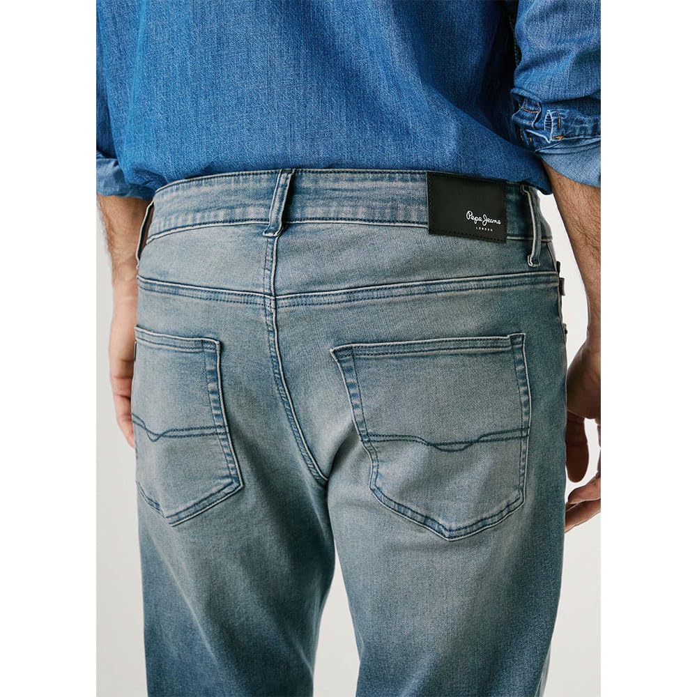 Pepe Jeans - Straight Jeans Cash, Jeans Uomo