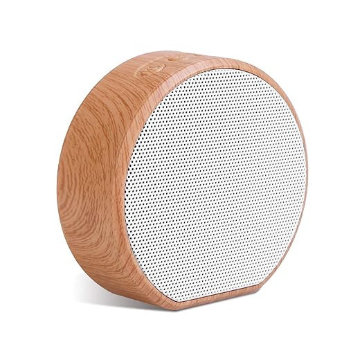 UZiLaCo Wireless Speakers, Portable Bluetooth Speaker with IPX4 Waterproof, Perfect Small Size, HD Sound, Wireless Bluetooth Speaker for Home Office Bookshelf Outdoor Travel Camping-White