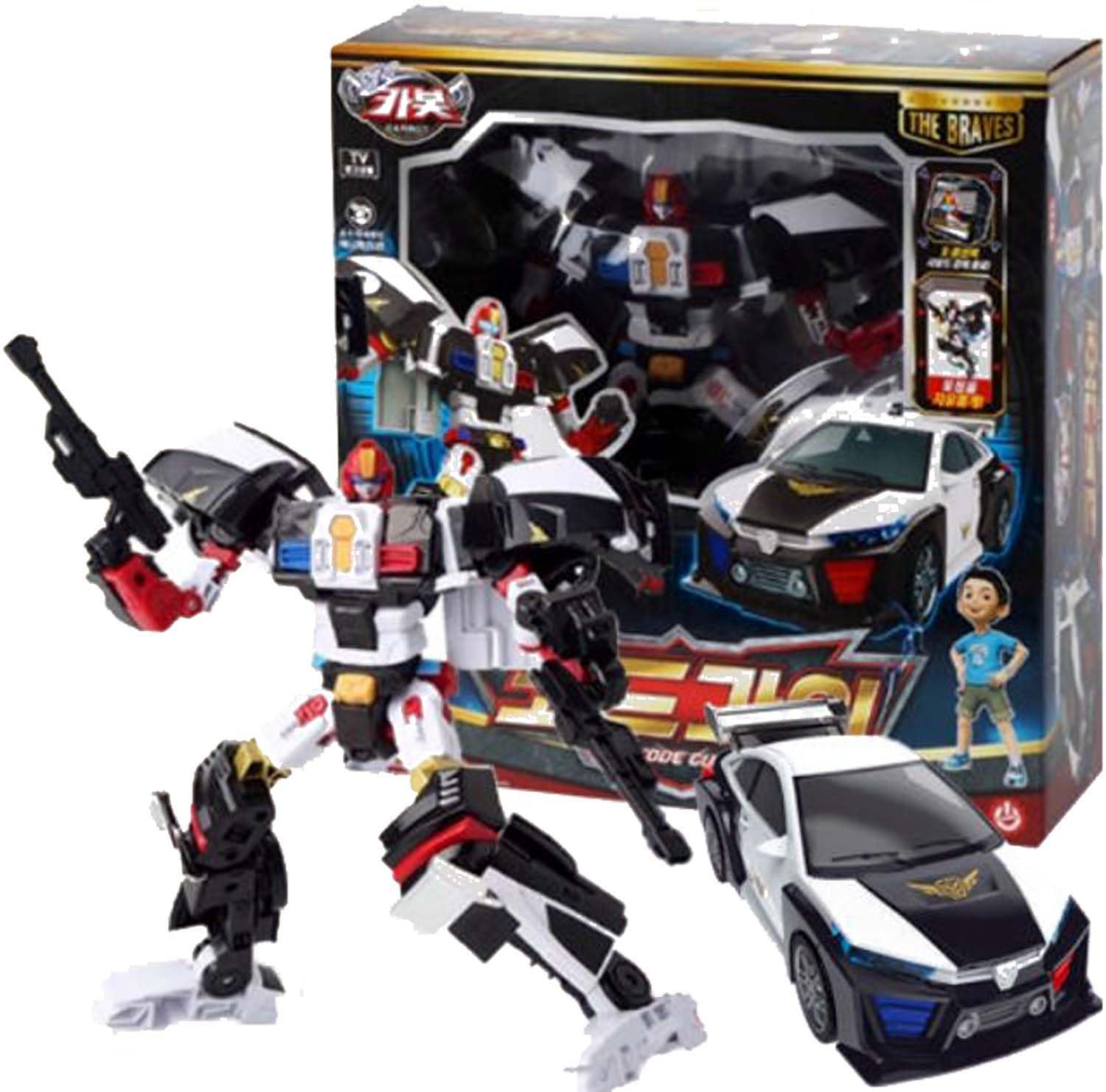 Amazon.com: SSmall Hello Carbot The Braves Code Guy Transforming