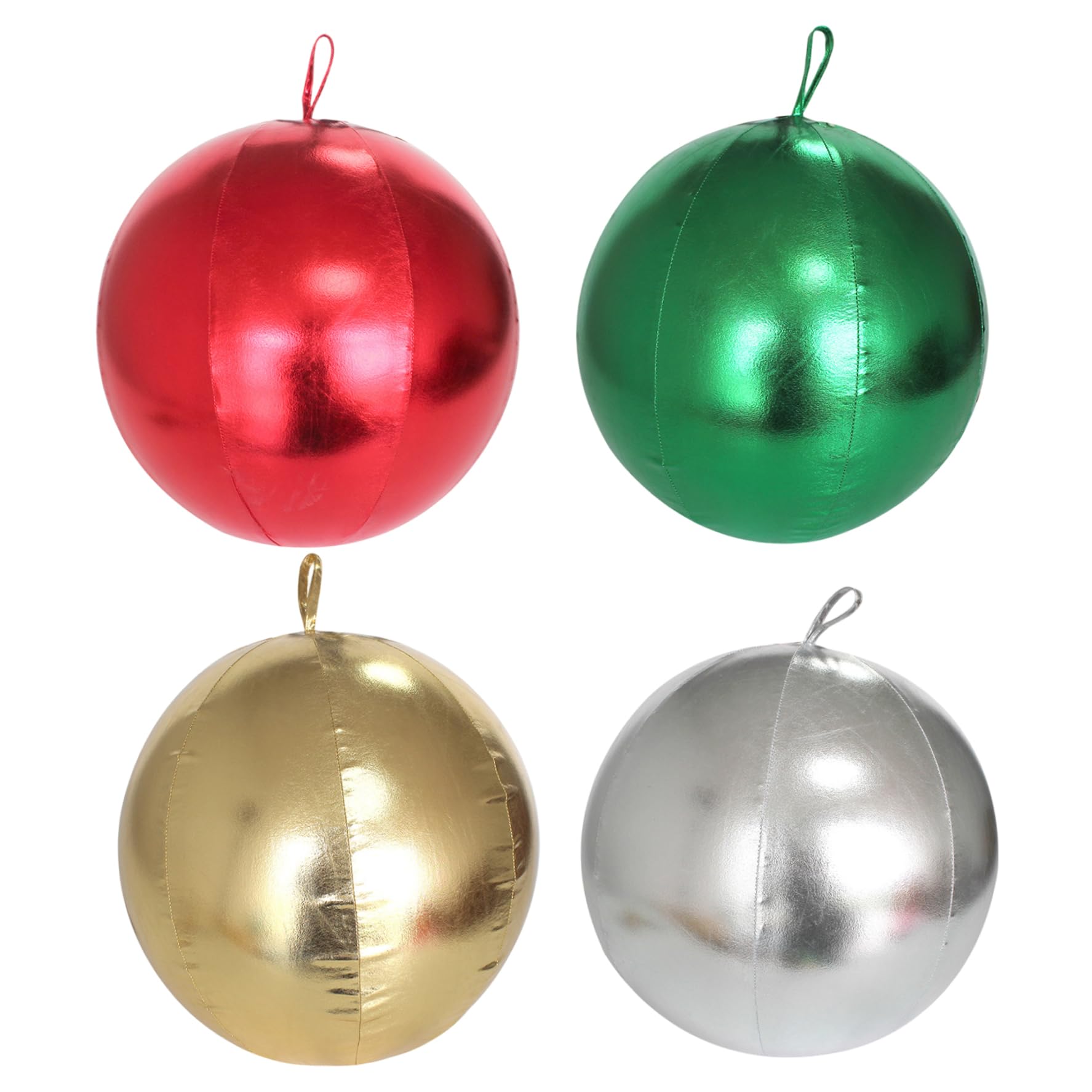 Boules de Noël gonflables géantes pour embellir votre pelouse et votre cour en fête