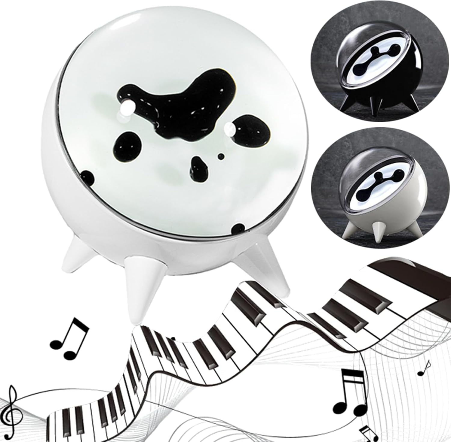 Ferrofluid Speaker, Ferrofluid Sound Visualizer, Dancing