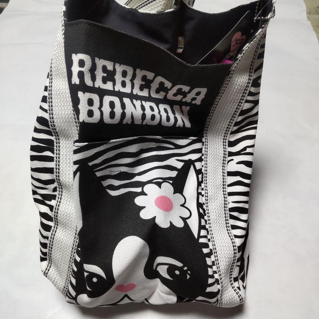 Amazon.co.jp: レベッカ ボンボンフレンチブルドック トートバッグ  