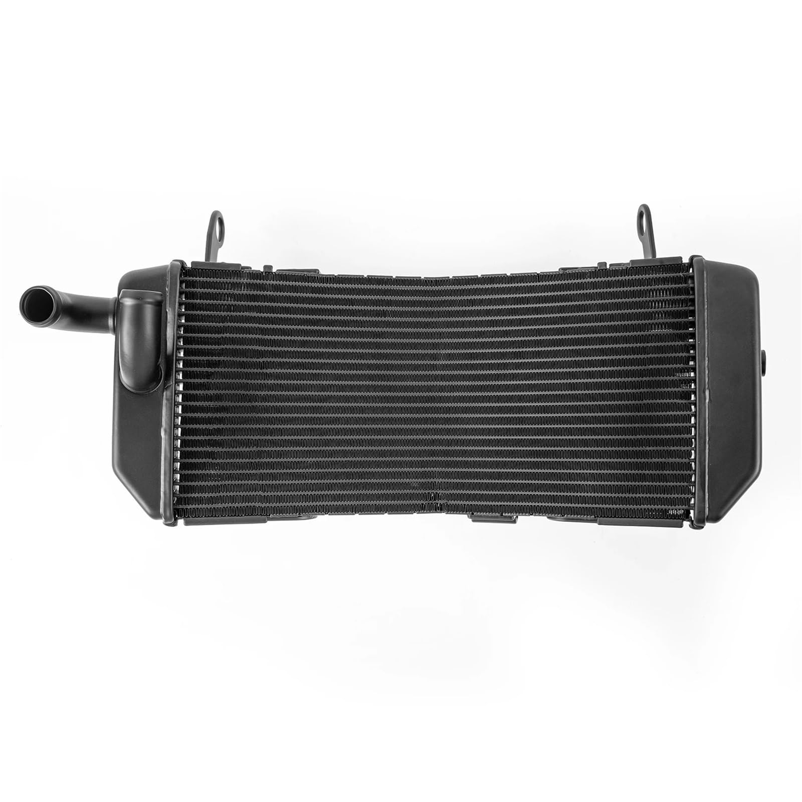 Lkhjdbiy Black Inlet Turbo Intercooler Hose Fit For T-Max Tmax 560 530 Motorcycle Replacement Radiator Cooler Aluminium Cooling Water Tank(Black)