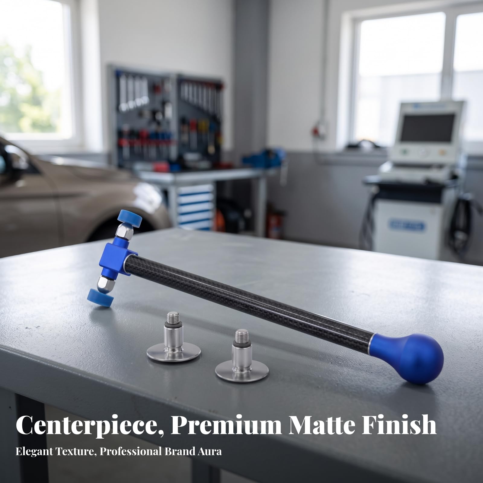 Outil Tôle Professionnel, Bleu, Court