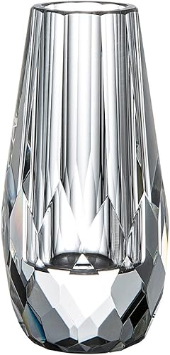 Donoucls Mini florero decorativo de cristal para el hogar o la mesa de cena dimensiones 24 x 47 pulgadas con caja de regalo