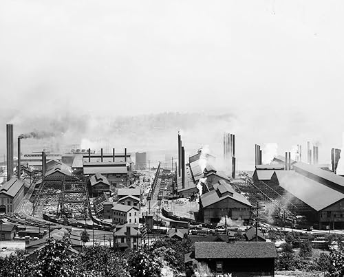 Carnegie Steel Mill C1905 Ncarnegie Steel Works In Homestead Pennsylvania Fotografía C1905 Póster impreso por (24 x 36)