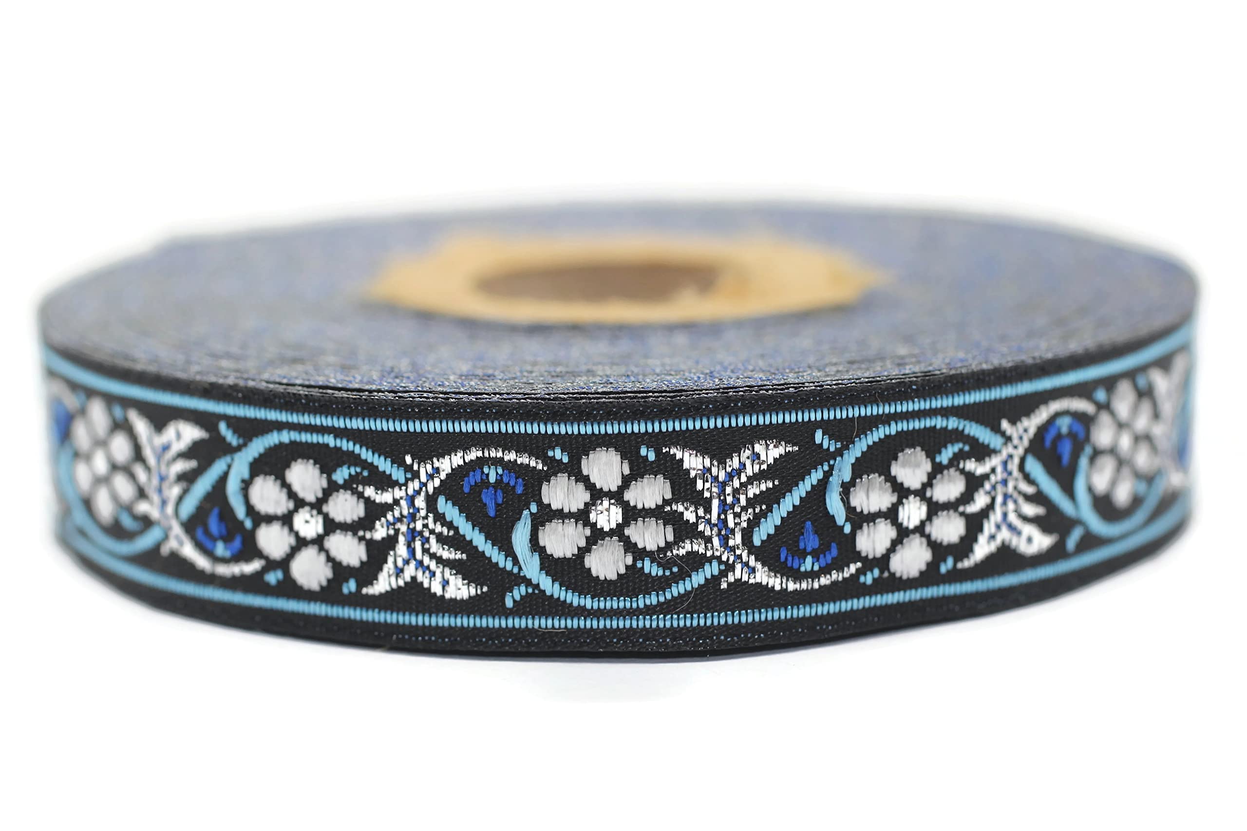 Amazon.com: 11 Yard Spool 0.62 inches Wide Blue Bavarian Spring