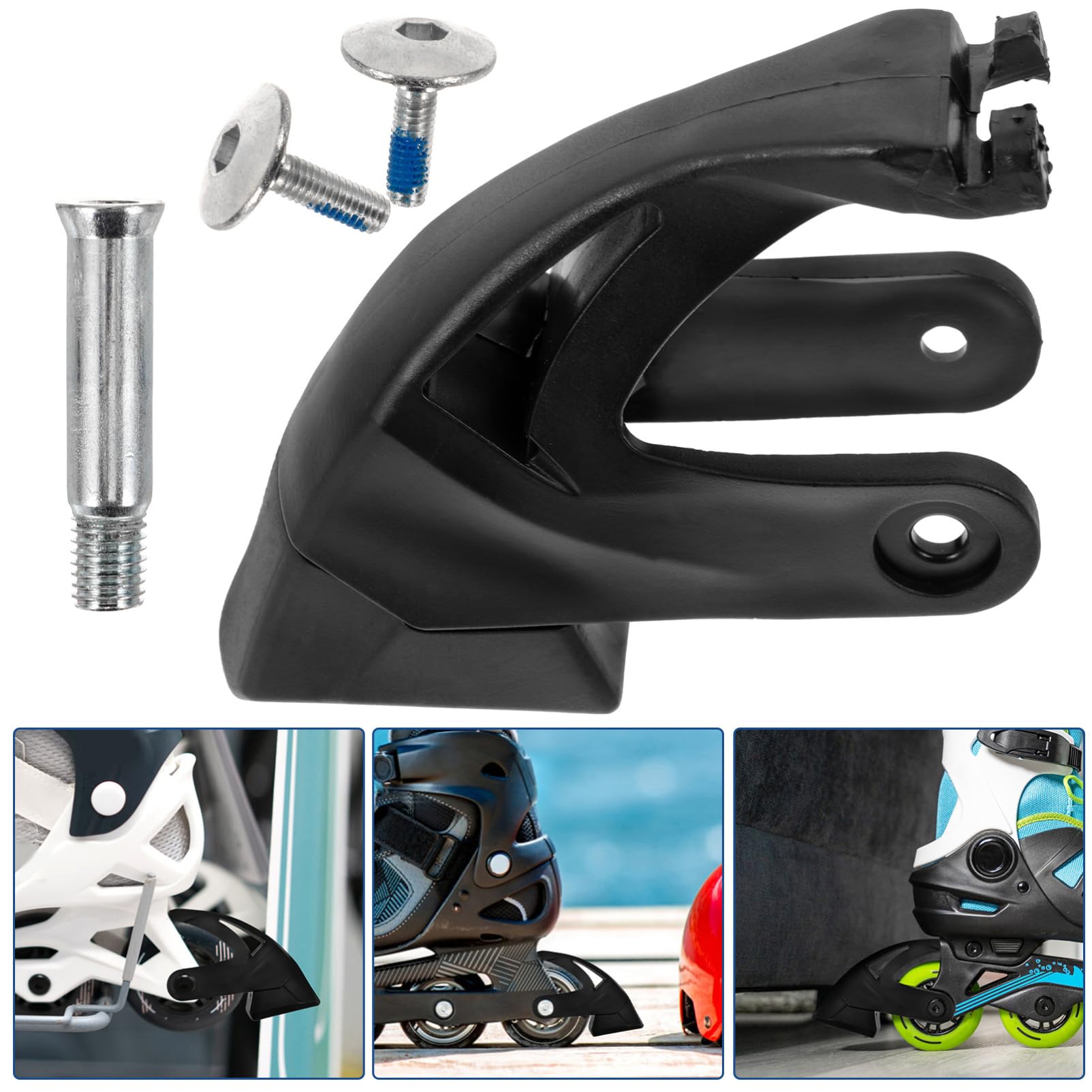 Homoyoyo 2 Jeux De Freins De Rechange pour Patins À Roues Alignées : Freins De Rechange Butée De Frein De Patin À Roues Alignées Universelle pour Accessoires De Remplacement De Patinage