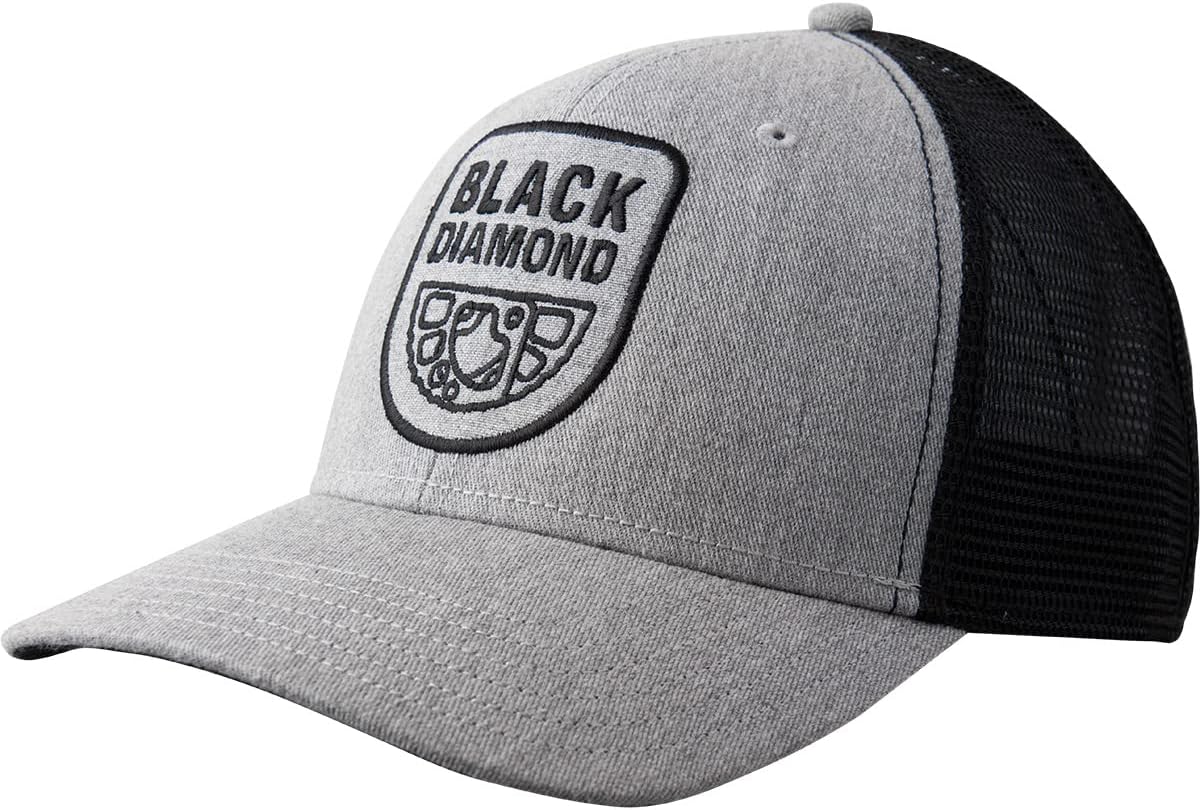 BLACK DIAMOND Equipment Bd Trucker Hat - Heathered Aluminum Black