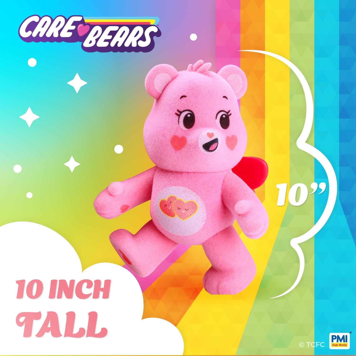 Care Bears Articulated Action Figures 2 Pack, Poseable Carebear Figures image 5