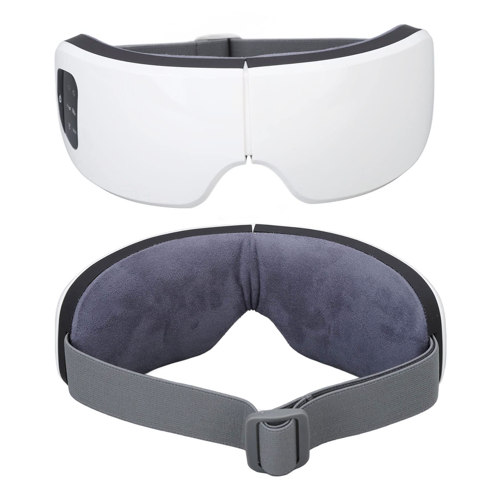 FILFEEL Eye Massager, 6 Air Bag Electric Eye Massager for Migraine, Relax and Reduce Eye Strain Dark Circle Eye Bags