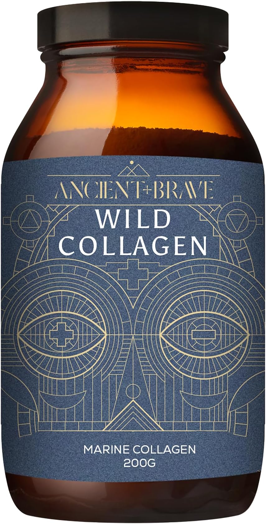 Ancient + Brave Wild Collagen Powder 200g | 40 Servings | Marine Collagen