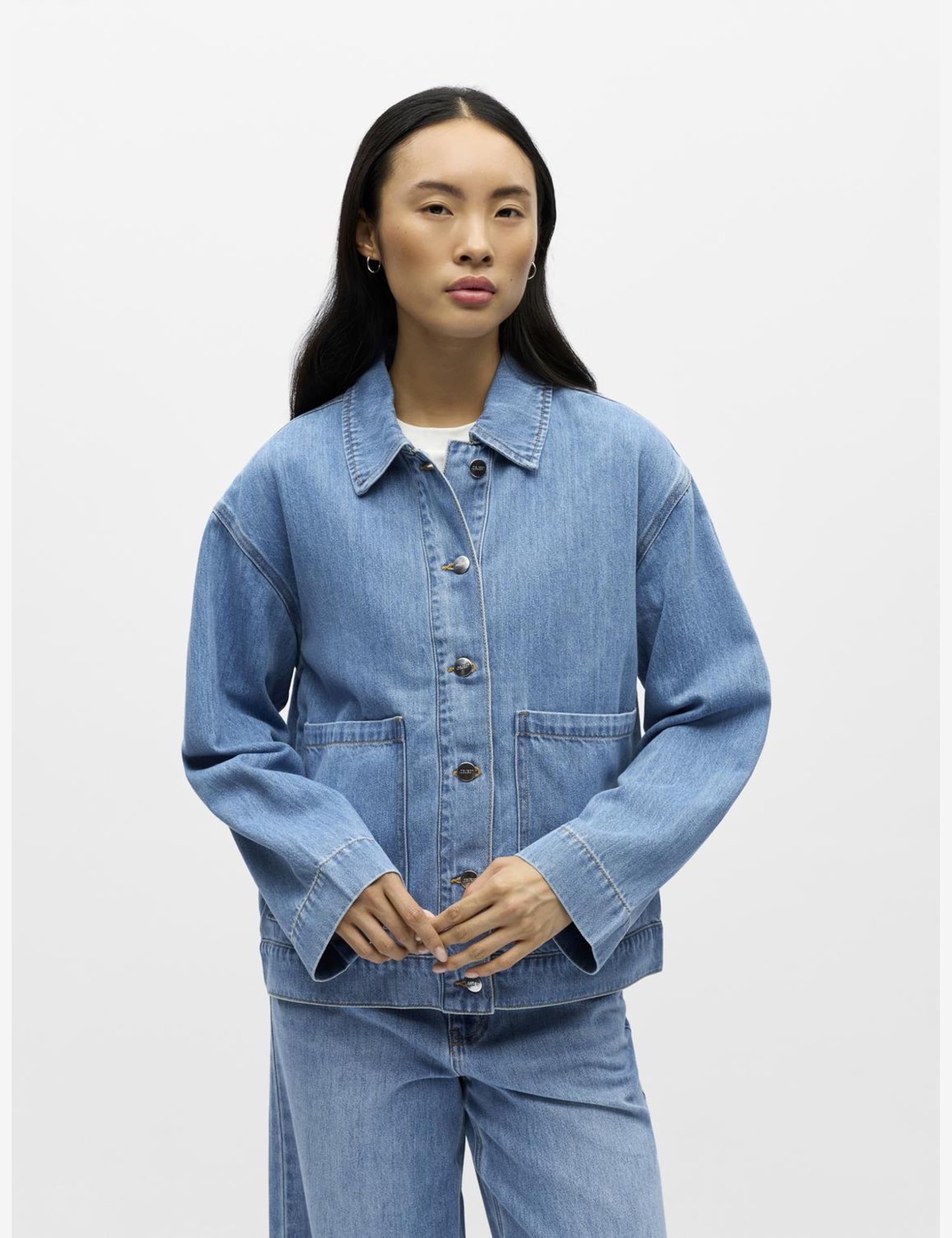 Object Female Jeansjacke Boxy