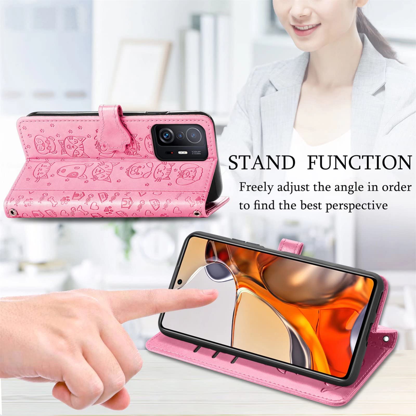 Cover per Umidigi G5A, Pelle PU Premium Magnetico Flip Case