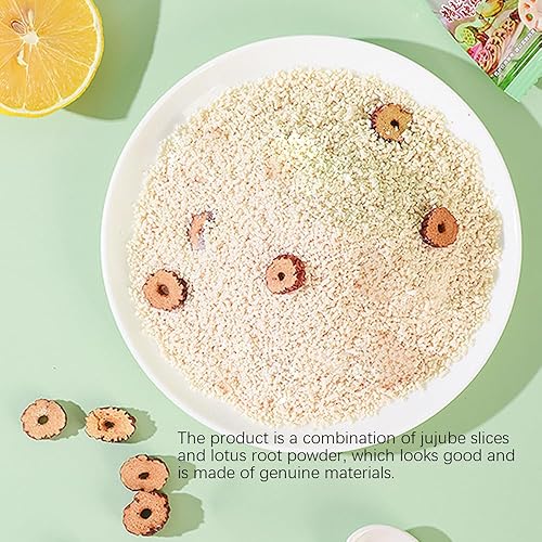 Miniatura 2 de Polvo de raíz de loto de fecha roja 17.64 oz (aproximadamente 1.25 oz* 14 bolsas) 17.63 onzas (1.25 onzas x 14 bolsas) desayuno