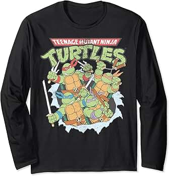 希少 ミュータントタートルズ TURTLES ロンT 亀 キャラ 長袖Tシャツ Tシャツ レディース 長袖 薄手 ミュータントタートルズ mutant