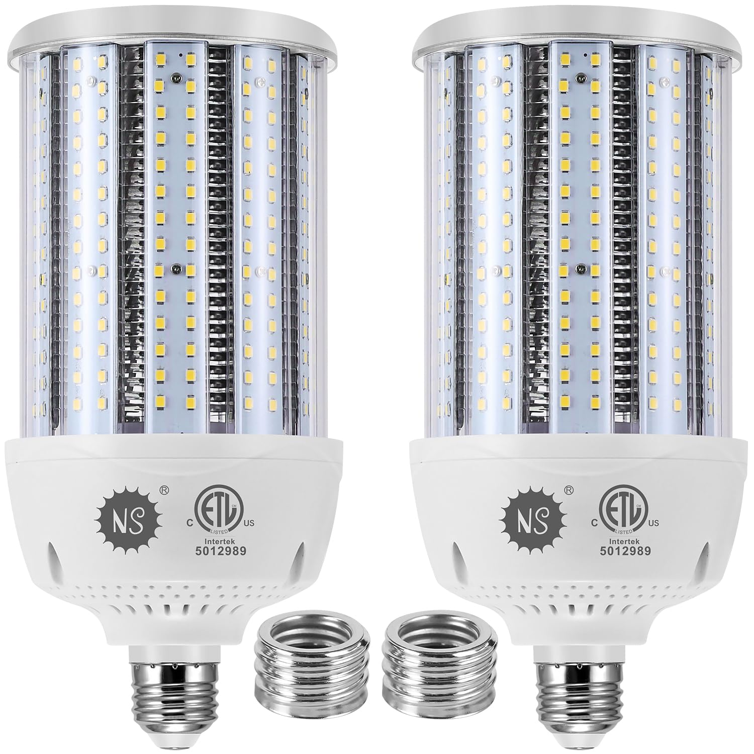 Amazon.com: NS 2-Pack 100W LED Corn Bulbs,5000K,AC110-277V,15000lm,E26 ...