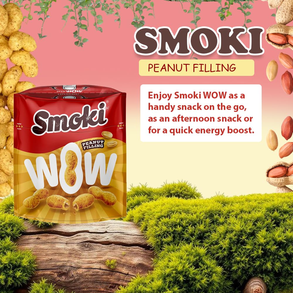 Pudełko na przekąski SMOKI | Nieodparty asortyment zdrowych przekąsek, niskokalorycznych, wysokobiałkowych i wegańskich opcji | Idealne prezenty żywnościowe, przekąski i nagrody w loterii