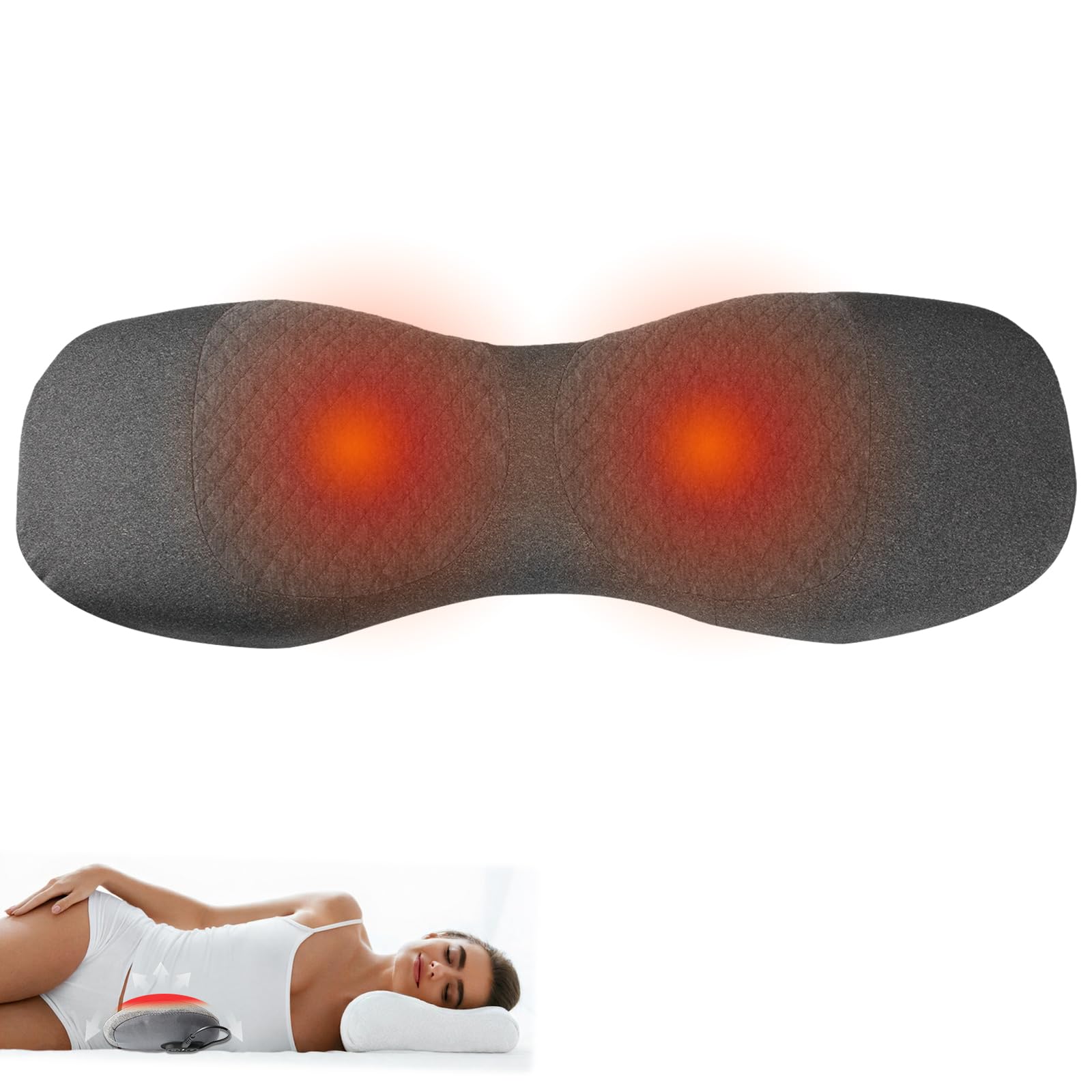 View 1 of ***DEOS NOTWOR***

BQFLY Triple Fusion Back Massager with Heat and Vibration