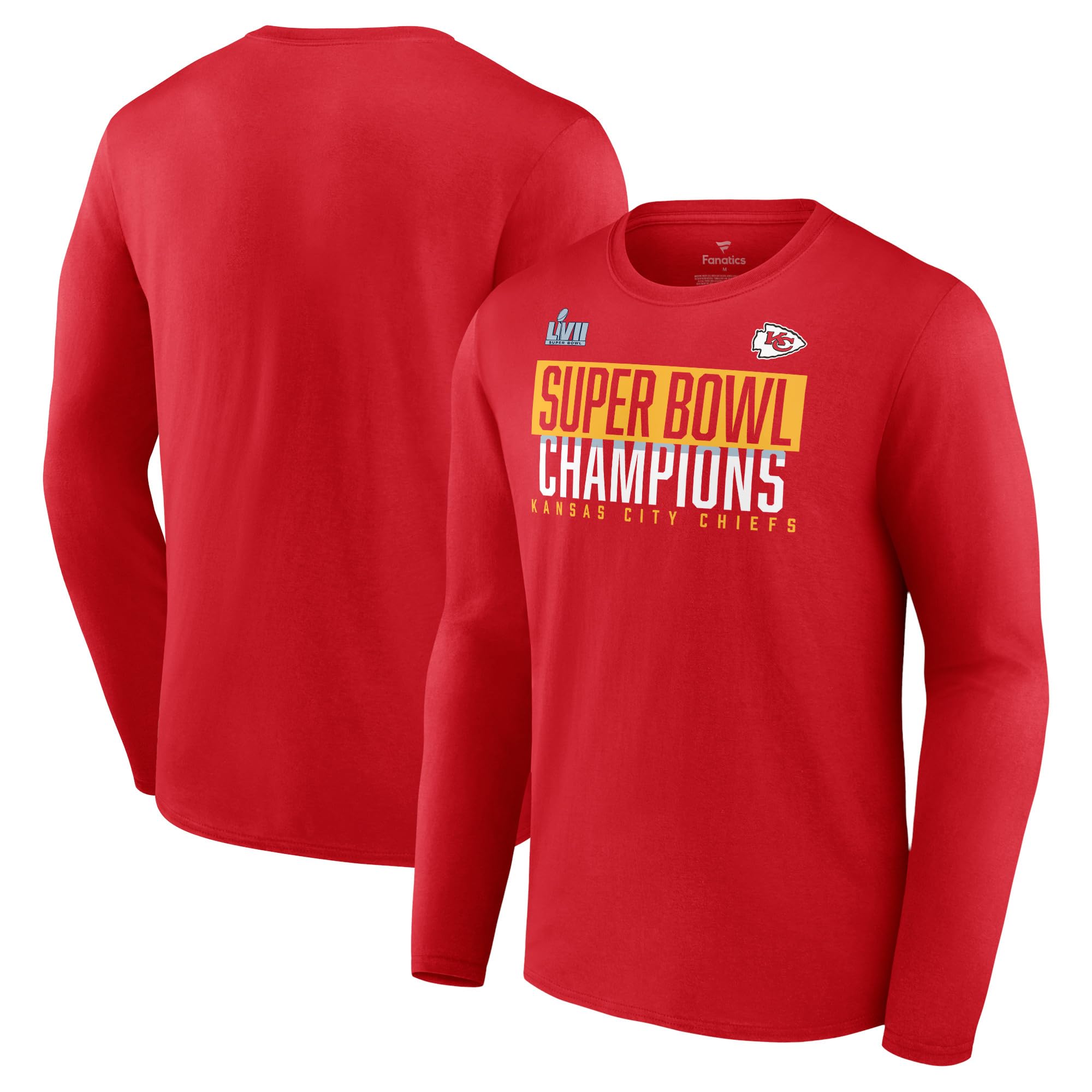 Fanatics Men's NFL Super Bowl LVII Champions Big & Tall Foam Finger Long Sleeve T-Shirt