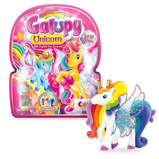 CRAZE GALUPY Unicornios para Niñas Juguetes, Figura de Unicornio Coleccionable