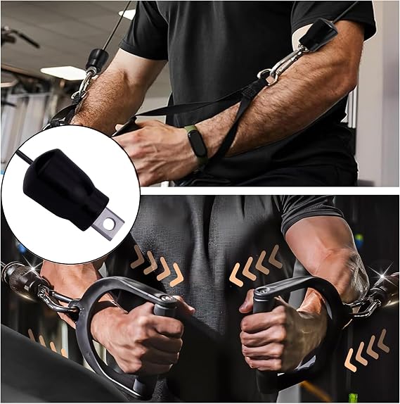 32.8Ft PU Gym Fitness Cable with Ball Stopper Ends for Home Gym Machine Accessories,LAT Pulldown, Low Row, Functional Trainer Machine