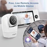 VTech Smart WiFi Baby Monitor – See Your Baby at Home or from Anywhere, Free App, 1080p Camera, 5