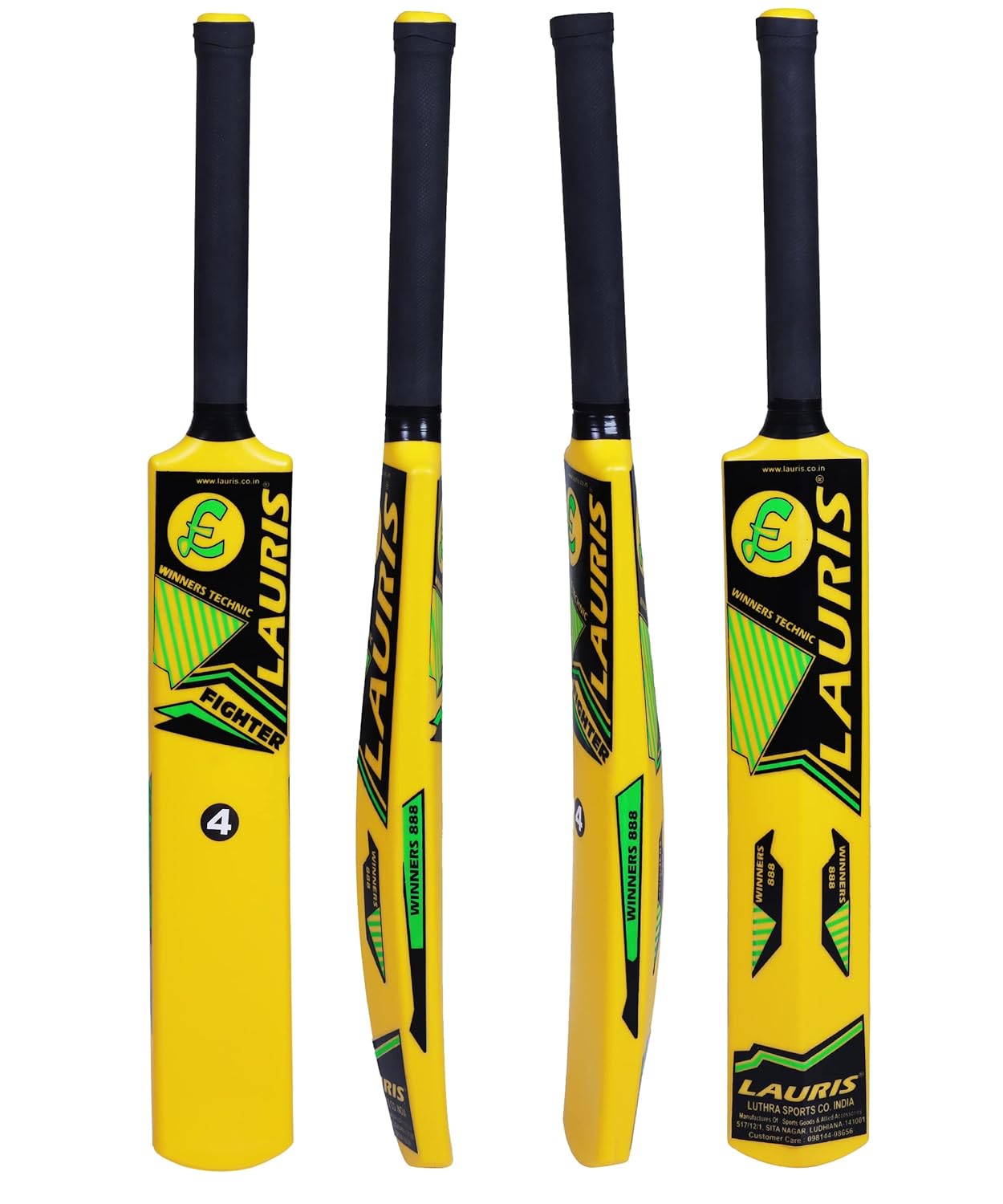 Lauris Cricket Bats Bat Made Up of Hard PVC Plastics Plastic for Hard
