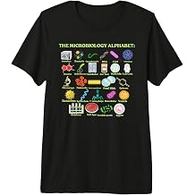 The Microbiology Alphabet, Cool Science and Microbiology Premium Tri-Blend T-Shirt