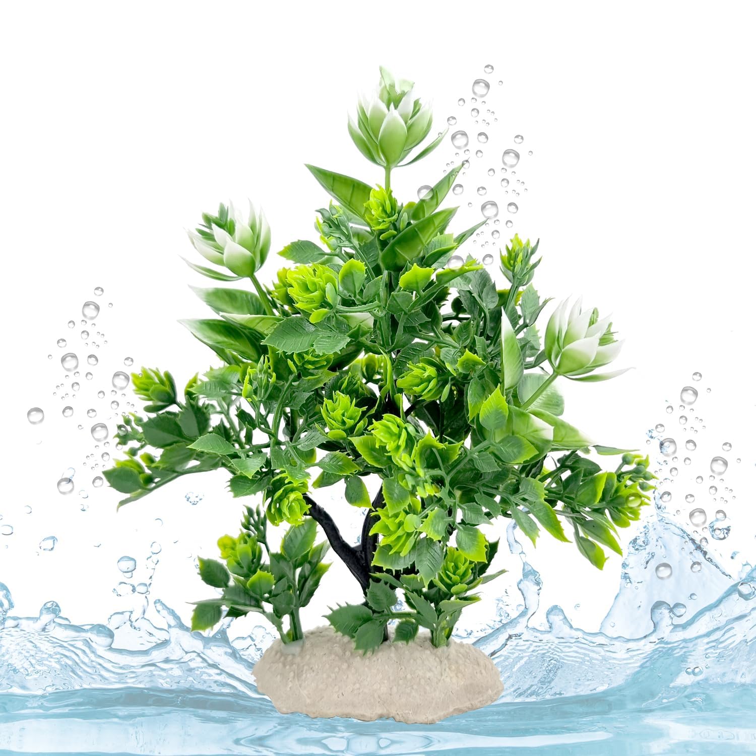 Jainsons Aquarium Artificial Plastic Plants Decoration, Tree Aquarium Decor, Goldfish Betta Fish Tank Decorations Hides | Bonsai Green Ficus Tree/Plant (B0D2J5F8KR) Amazon Price History, Amazon Price Tracker