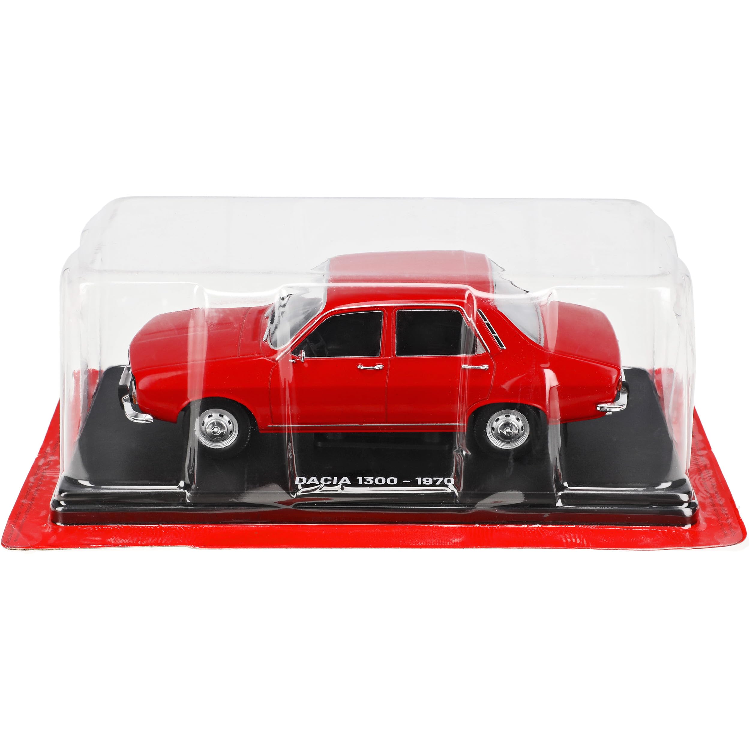 Ixo Dacia 1300 Limousine Rot 1969-2004 Mit Sockel 1/24 Modell Auto Modellcarsonline Modell Auto