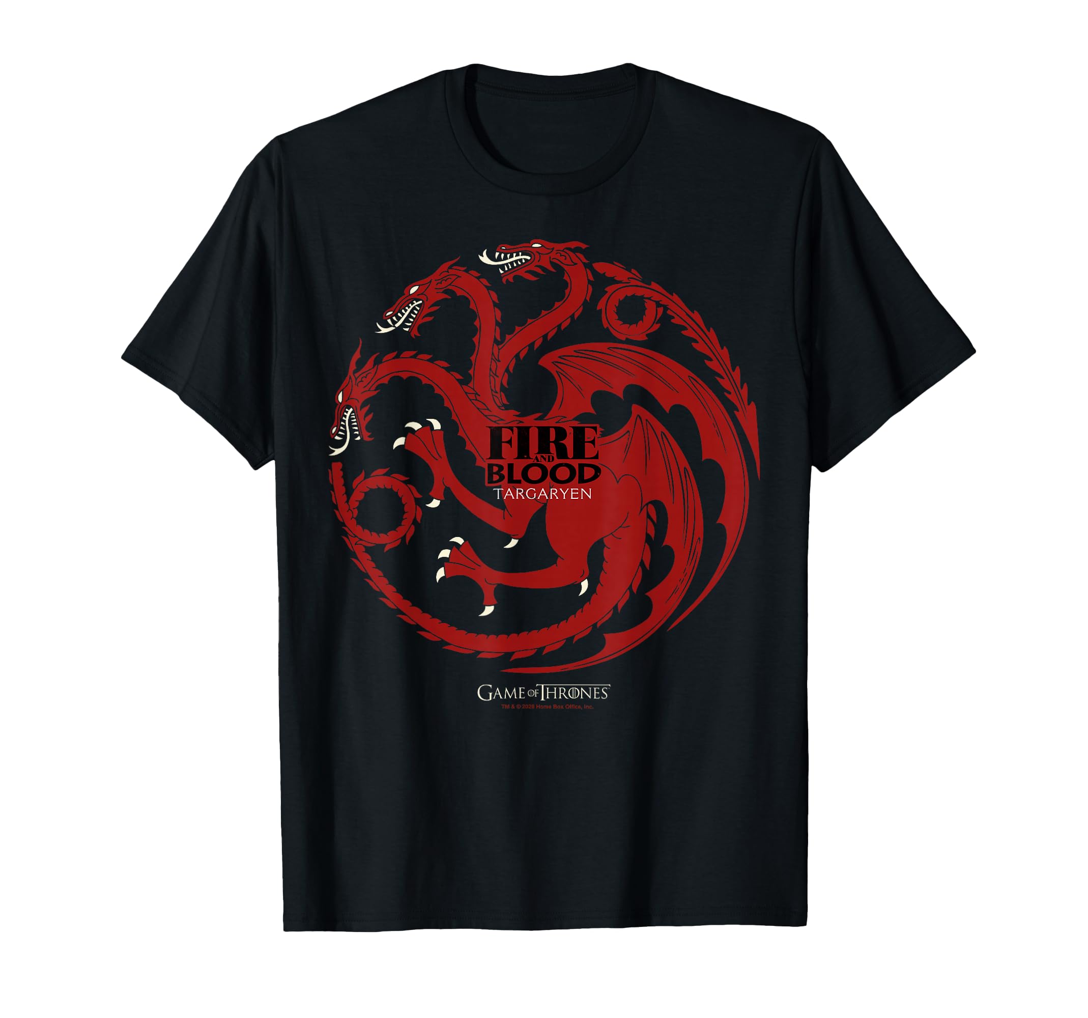 Fire and Blood Targaryen Sigil T-Shirt