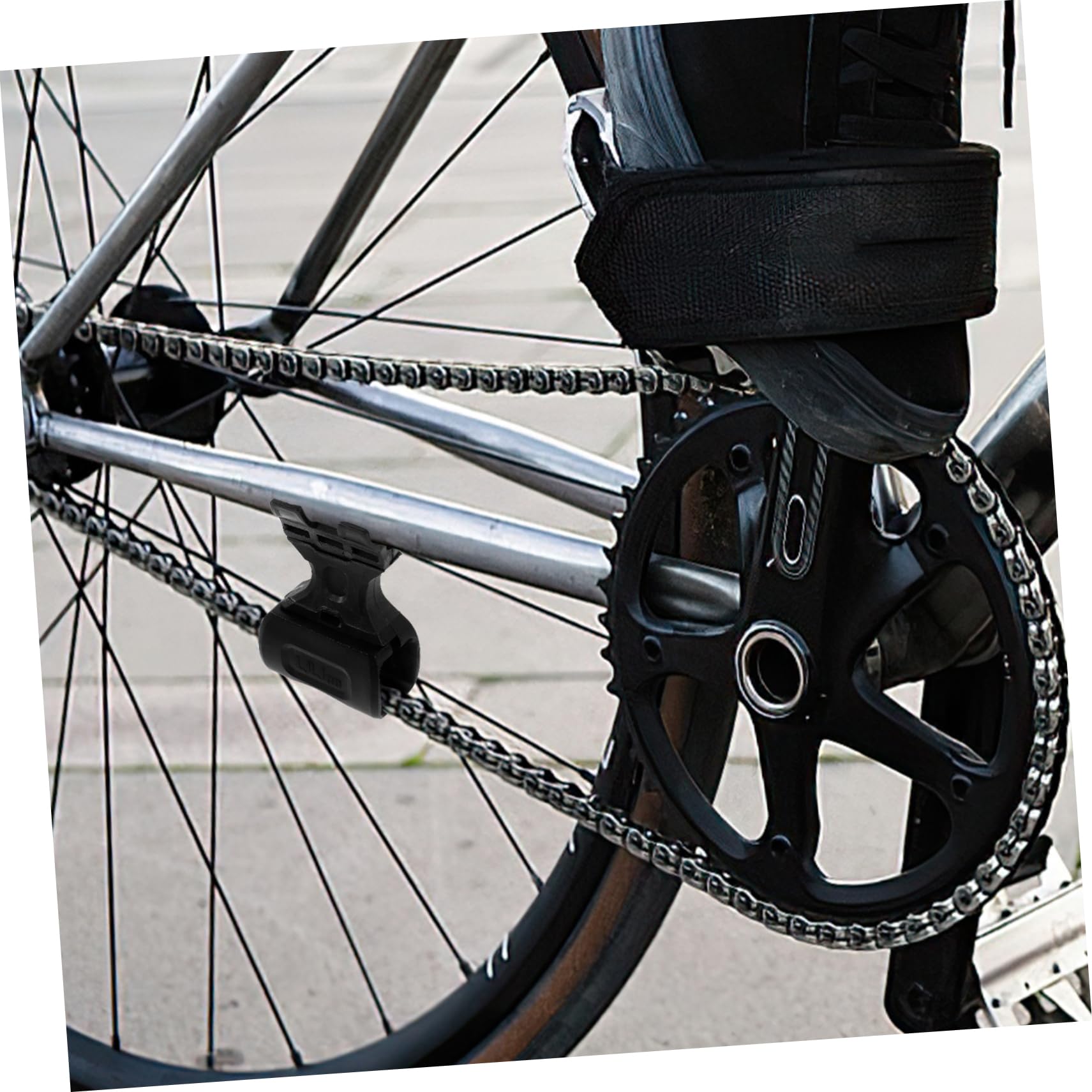 BESPORTBLE Supporto per Catena della Bicicletta Tendicatena della Bicicletta Tenditore per Mountain Bike Sostituire La Guida della Catena della Bicicletta Guida Catena Bici Ferro Black