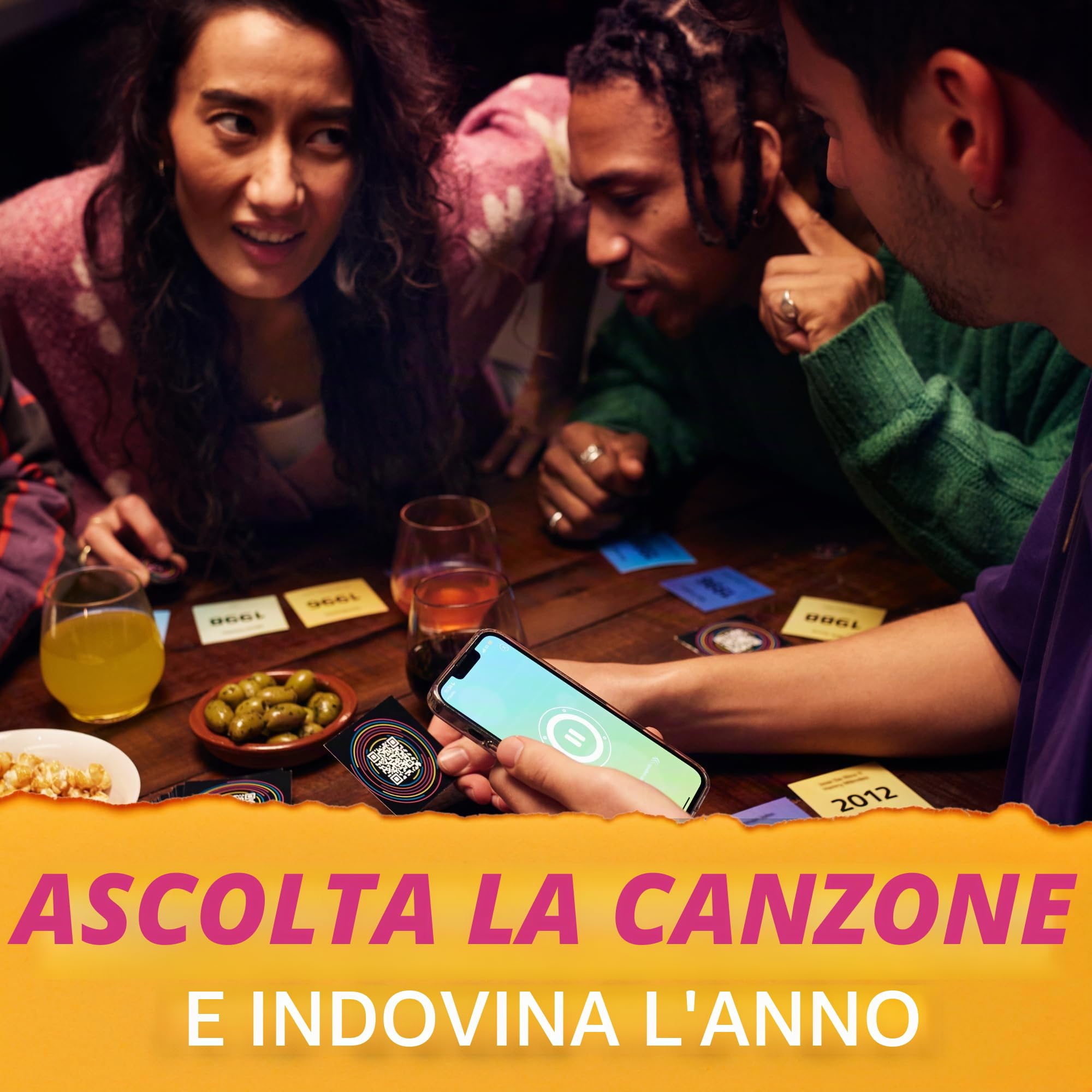 Hitster Guilty Pleasures - Gioco da tavolo per feste musicali, carte e quiz per i tuoi brani più amati e di formaggio, oltre 300 nuove canzoni, Guess the Song, Year & Artist - Giochi per adulti e