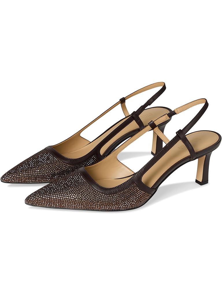 Brown Michael Kors Alora Mid Sling