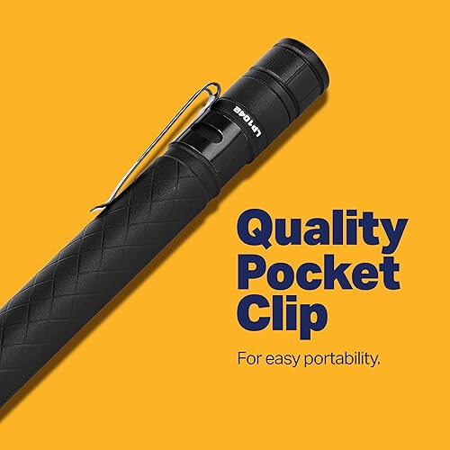 Miniatura 5 de LUXPRO B09BZWKHGL Linterna LED, resistente al agua, funciona con pilas, brillo ajustable, 180 lúmenes