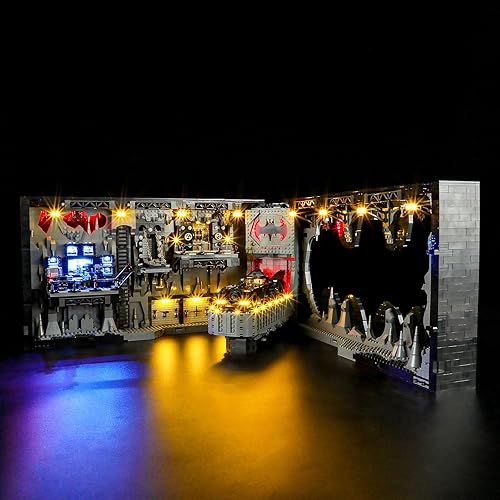 Miniatura 3 de BRIKSMAX Kit de iluminación LED para LEGO-76252 Batcave Shadow - Compatible con caja de batcueva Lego modelo de bloques de construcción, no incluye