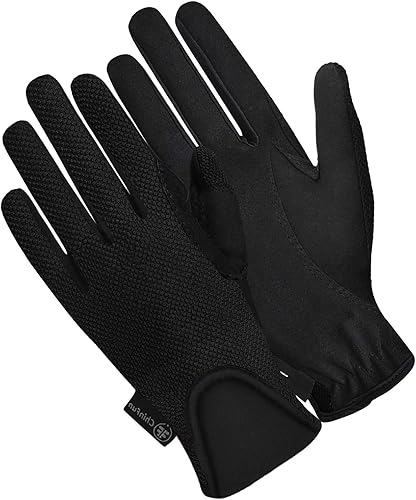 Miniatura 5 de ChinFun Guantes de equitación para niños, guantes ecuestres para jóvenes, niños y niñas, ciclismo al aire libre, ciclismo, correr