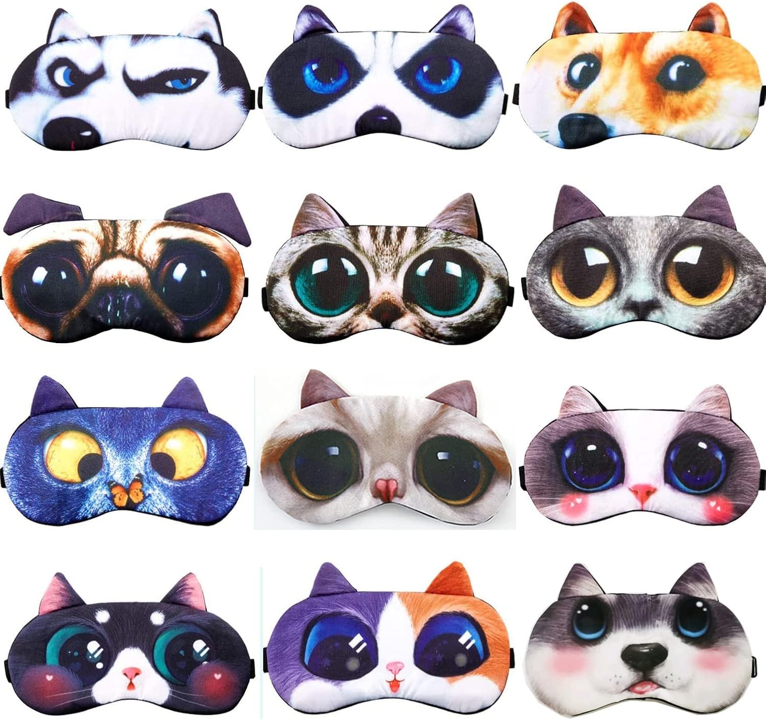 HXINFU Happy Birthday Sleeping Eye Mask Cute Sleep Mask Girls Birthday Gift image 4