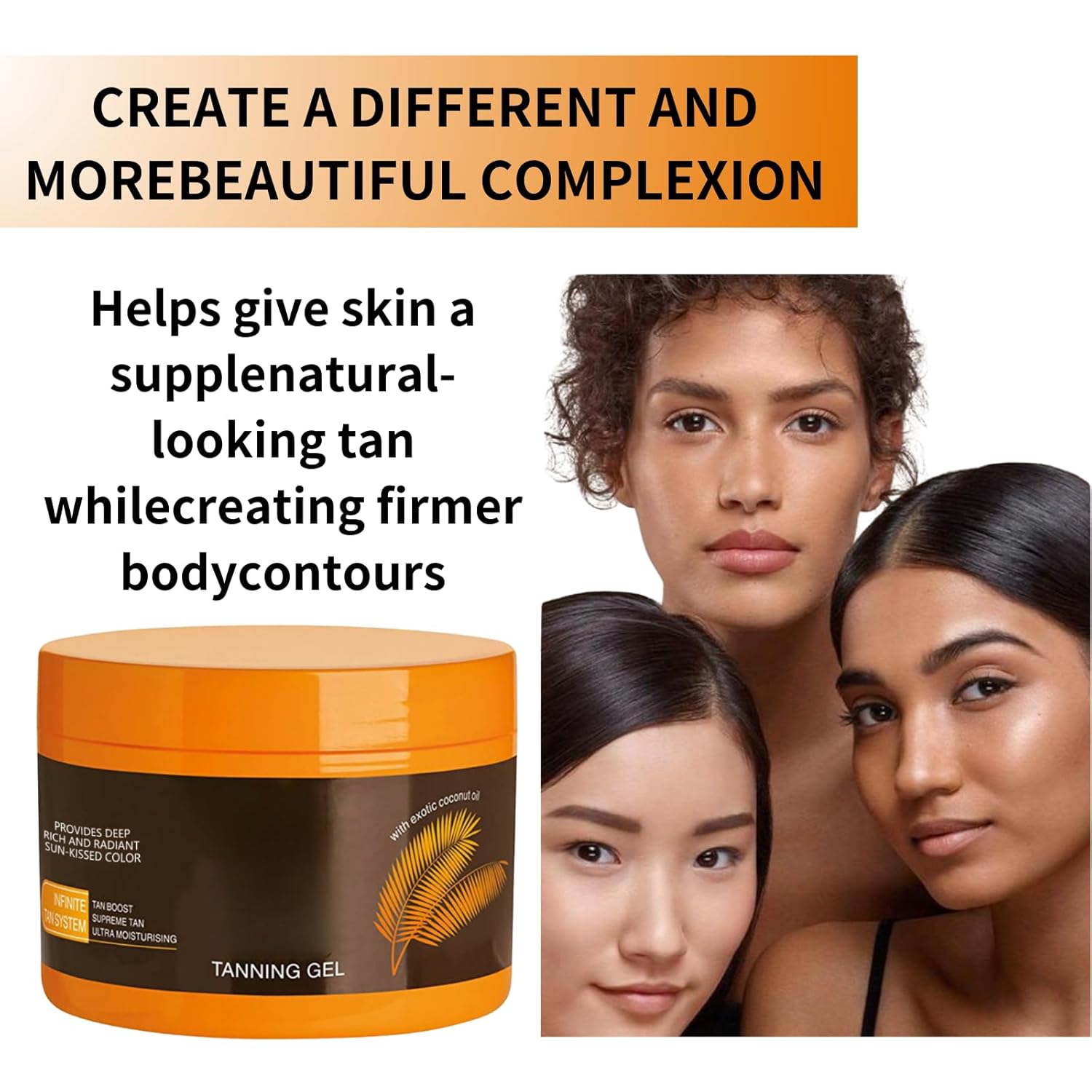 2PCS Luxury Intensive Tanning Gel, Luxury Intensive Tanning Cream for Natural Tan Skin, Luxury Intense Tanning Gel for Body, Sunbeds Outdoor Sun Beach Women 4 2PCS Luxury Intensive Tanning Gel, Luxury Intensive Tanning Cream for Natural Tan Skin, Luxury Intense Tanning Gel for Body, Sunbeds Outdoor Sun Beach Women